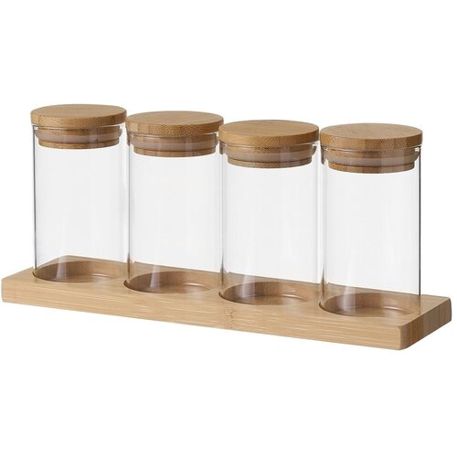 Casa Selección Posude za začine u setu 4 kom sa stalkom 220 ml – Cene