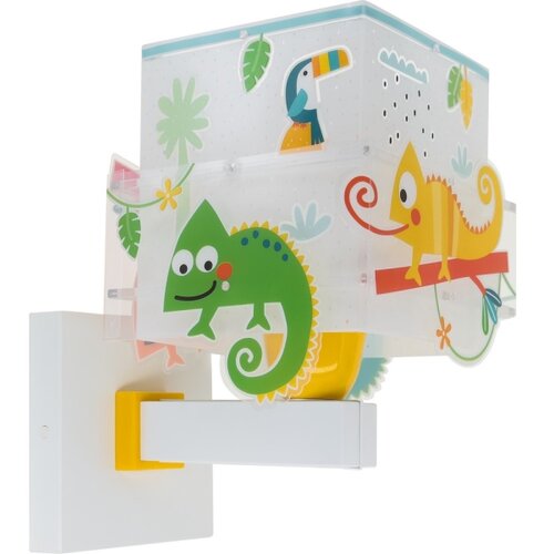 Dalber 63319 - Dečije zidno svetlo HAPPY JUNGLE 1xE27/15W/230V Slike
