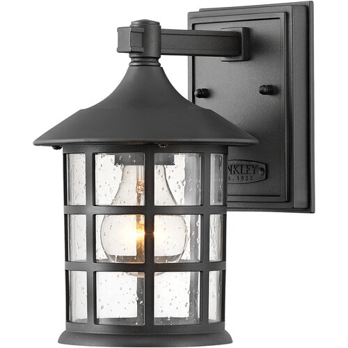 Elstead Lighting Elstead Hinkley Freeport Zunanja stenska svetilka, teksturirana črna, IP44, (22100218) Cene