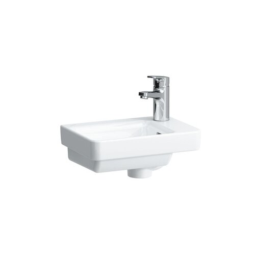 Laufen 8.1596.0.000.104.1 pro s white umivaonik (lavabo) 36x25x5 konzolni sa rupom za bateriju desno i sa prelivom Slike