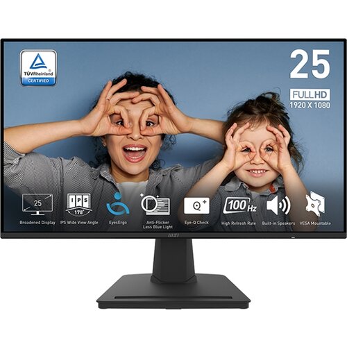 MSI zaslon PRO MP252 24,5 / FHD / IPS / 100Hz / 1ms MPRT (črn) MON00017 Cene