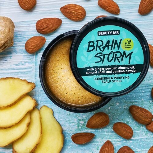 Beauty Jar Brainstorm nježni piling za vlasi&amp;scaron;te 100 g Slike