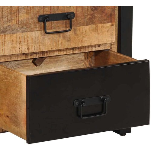  Ormar s ladicama 50x35x70 cm Puno grubo drvo Mango Slike