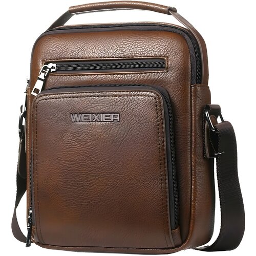  Mu&scaron;ka Crossbody Torba WEIXIER MA-15411 - Smeđa KP15411 Cijene