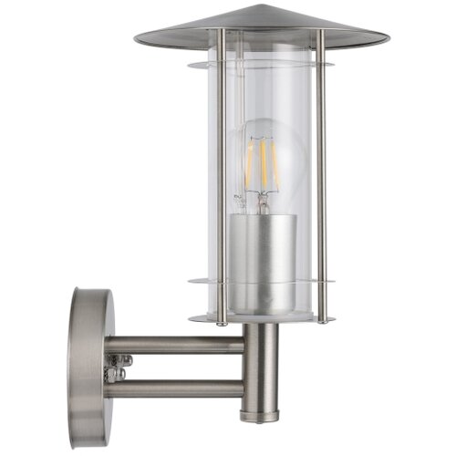 Eglo lisio spoljna zidna lampa/1, e27, inox/staklo Slike
