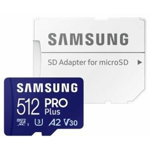 Samsung memorijska kartica SD micro pro plus 512GB   adapter MB-MD512SA/EU Cene
