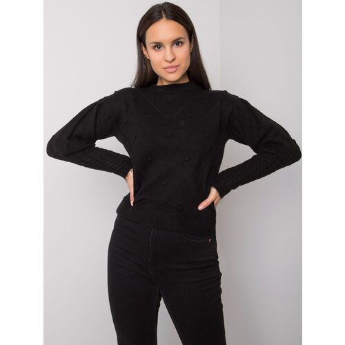 RUE PARIS Sweater-ASM-SW-7424.17-black Slike