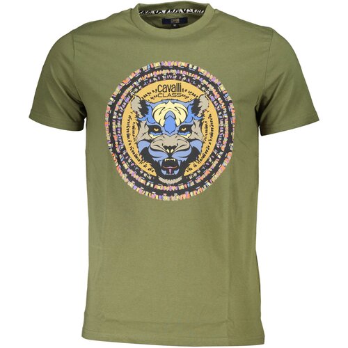 Cavalli Class T-SHIRT SHORT SLEEVE MAN GREEN Cijene