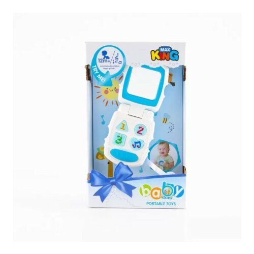 Gd igračka bebi telefon, plavi ( A061736 ) Slike