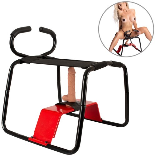 You2Toys THE BANGER - Ultimate Sex Stolica sa realističnim dildom (crna) Slike