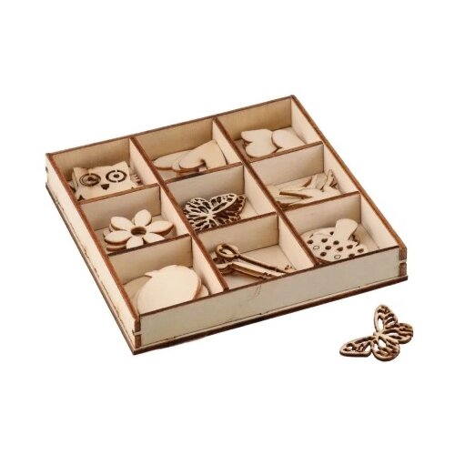 Junior crafty woody kraft dekoracija drvo miks 36k ( 137226 ) Slike