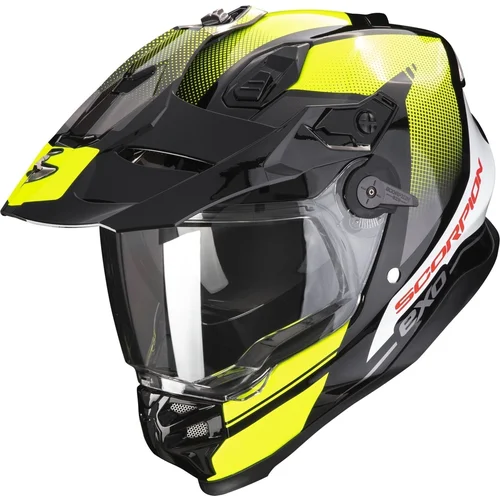 Scorpion ADF-9000 AIR TRAIL Black/Neon Yellow XL Kaciga