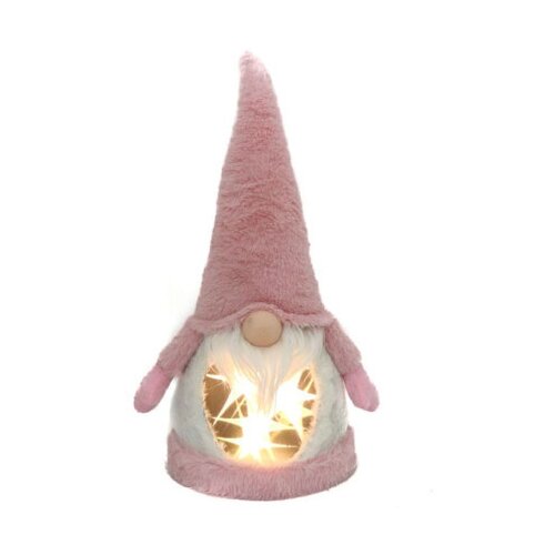  Charmed, novogodišnja dekoracija, patuljak, roze, 48cm ( 795020 ) Cene