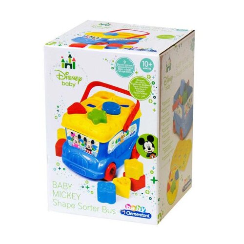 Clementoni Disney Baby Mickey autobus za razvrstavanje oblika Cijene