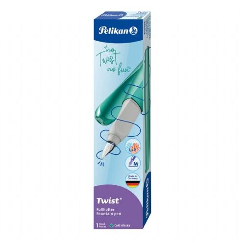 Pelikan nalivno pero Twist Classy Neutrals, Cold Alaska, v &amp;scaron;katli Slike