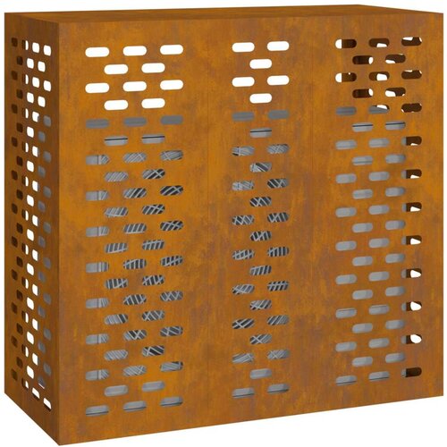 VidaXL Corten čelik Čelični materijal otporan na vremena 110 x 50 x 105 cm Slike