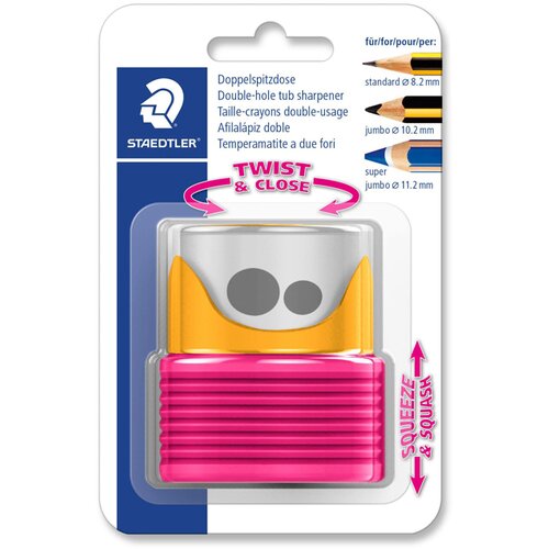 Staedtler &amp;Scaron;ilček Twist&amp;amp;amp;Close, rumeno roza Slike