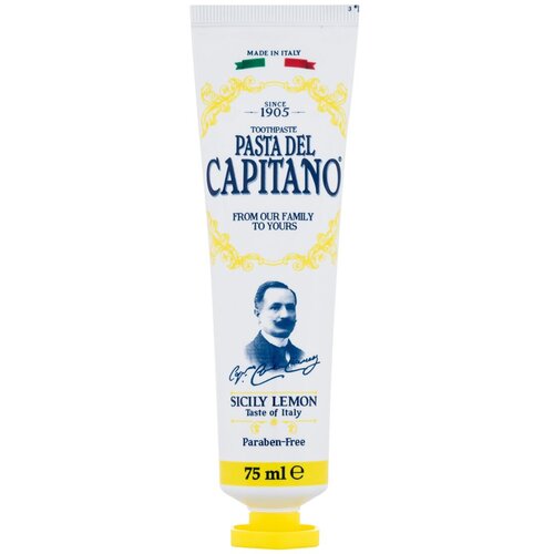 Pasta Del Capitano 1905 Sicily Lemon Toothpaste zobna pasta za za&scaron;čito zob in dlesni 75 ml Cene