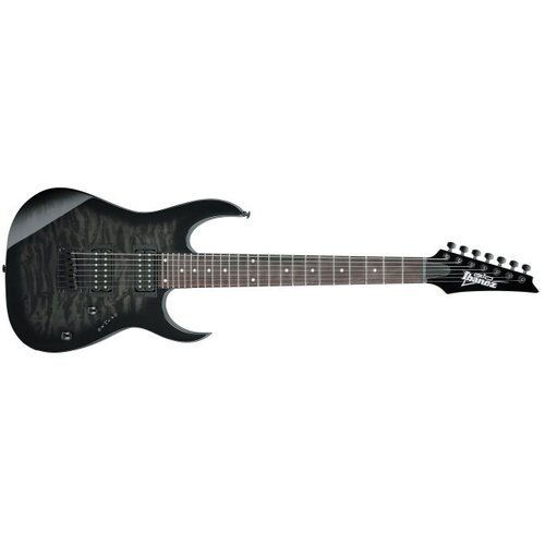 Ibanez Električna sedmožičana gitara GRG7221QA-TKS, Transparent Black Sunburst Cene