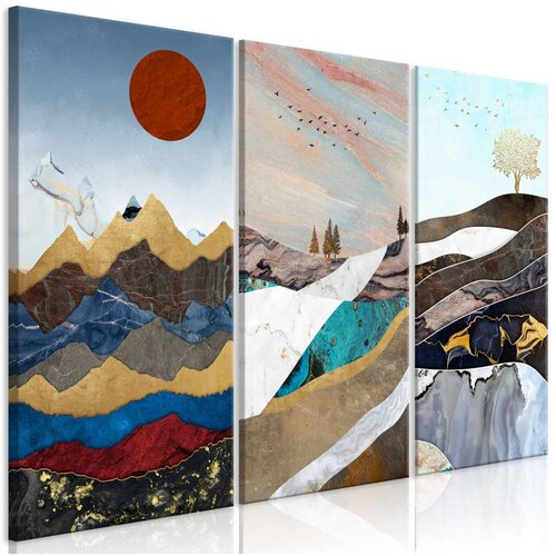  Slika - Panorama of Thoughts (3 Parts) 90x60 Slike