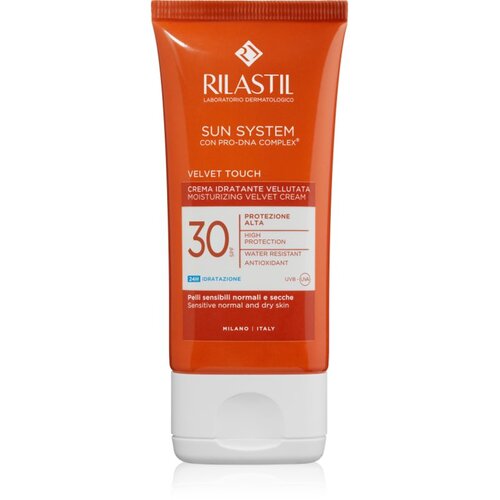 Rilastil Sun System Velvet Touch za&amp;scaron;titna krema za lice SPF 30 50 ml Slike