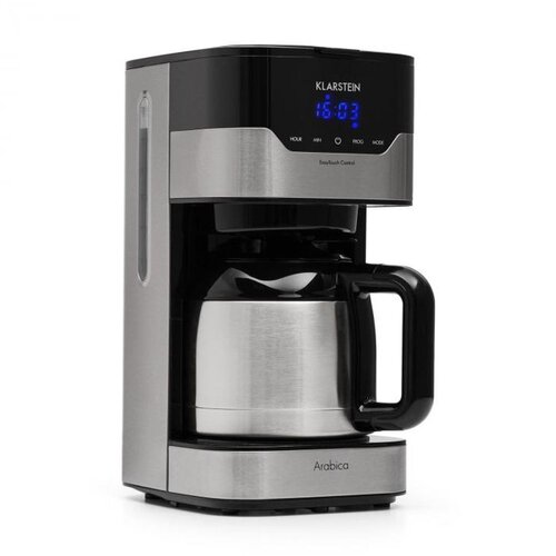 Klarstein Arabica 800W, kavni aparat, EasyTouch Control, srebrno/črna Cene
