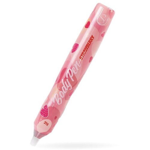 SECRET PLAY jestivi lubrikant STRAWBERRY BODY PEN Slike