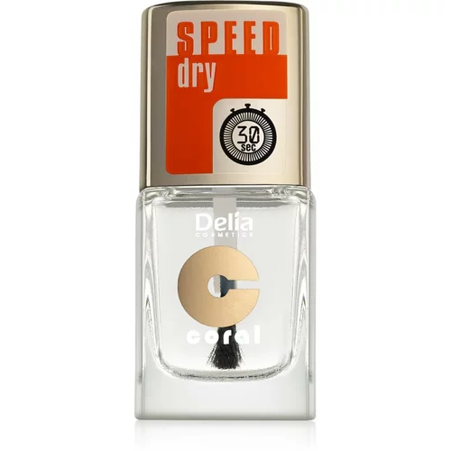 Delia Cosmetics Speed Dry nadlak za nokte za ubrzano sušenje laka 11 ml