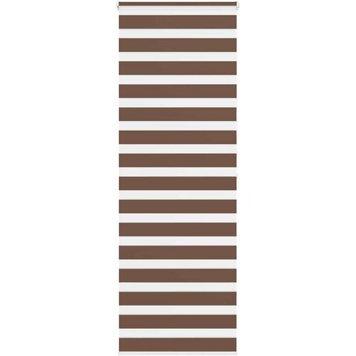 vidaXL Zebra zavesa rjava 90x200 cm širina blaga 85,9 cm poliester, (5000297293) Cene