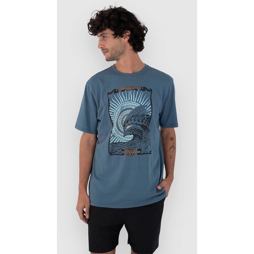Hurley H2O Dri Wave Mandala T-shirt grey teal Slike