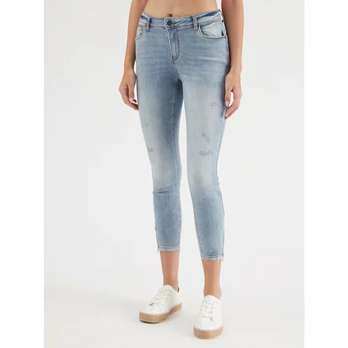 Noisy_May Jeans hlače Kimmy 27023705 Modra Skinny Fit