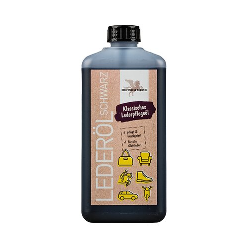 Bense & Eicke Črno olje za usnje - 500 ml Cene