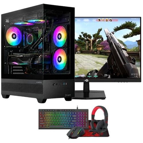 ANNI računalni&scaron;ki komplet Ultra 5 225F/16GB/1TB SSD/Windows 11 Home/RTX 5060/monitor, tipkovnica, mi&scaron;ka, slu&scaron;alke, podloga Cene
