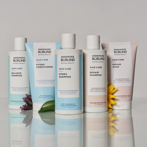ANNEMARIE B&amp;Ouml;RLIND REPAIR obnovitveni &amp;scaron;ampon za po&amp;scaron;kodovane lase 250 ml Slike