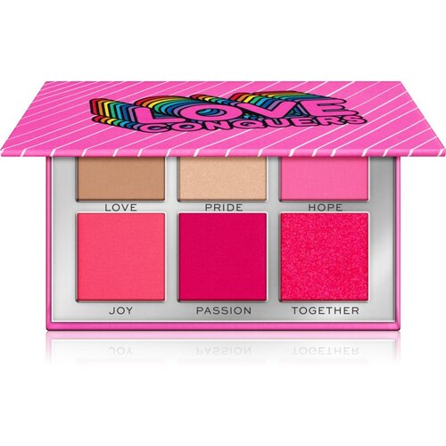 Makeup Revolution Power Shadow Palette paleta senčil za oči odtenek Love Conquers 6,6 g Slike
