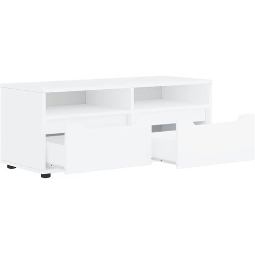  ormarić VISNES Bijeli 100x40x38 cm Inženirsko drvo - Bijela 1 Slike