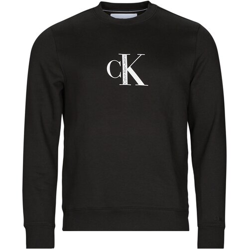 Calvin Klein Jeans Puloverji CK INSTITUTIONAL CREW NECK Črna Slike