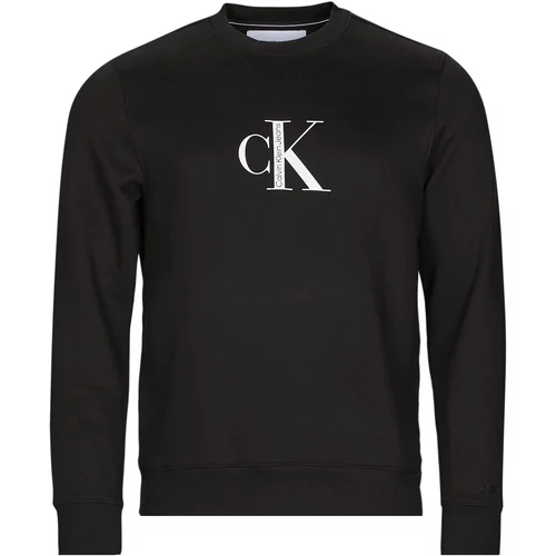 Calvin Klein Jeans Puloverji CK INSTITUTIONAL CREW NECK Črna