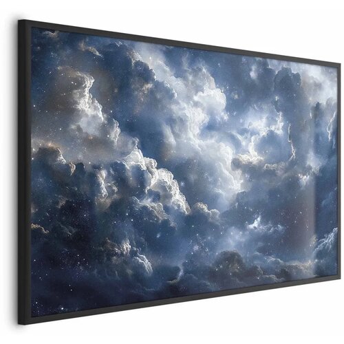  Plakat Astronomical Wonders: Clouds and Stars in Harmonious Union 42x29.7 Crni okvir Cijene