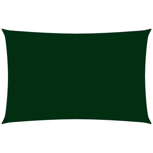  Senčno jadro oksford blago pravokotno 3x6 m temno zeleno