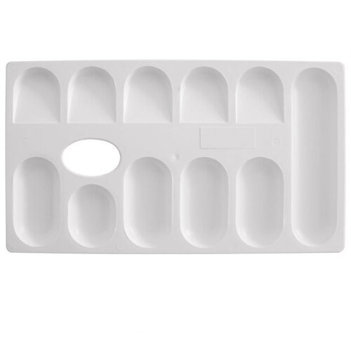  PALETA SLIKARSKA PRAVOKUTNA 23X13 CM 11 POSUDICA EDUCA BIJELA Cene