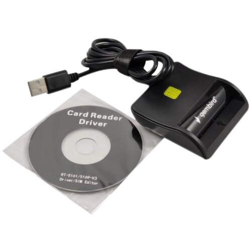Gembird Smart Card Reader ID Connect CT400 čitač pametnih kartica CRDR-CT400 Slike