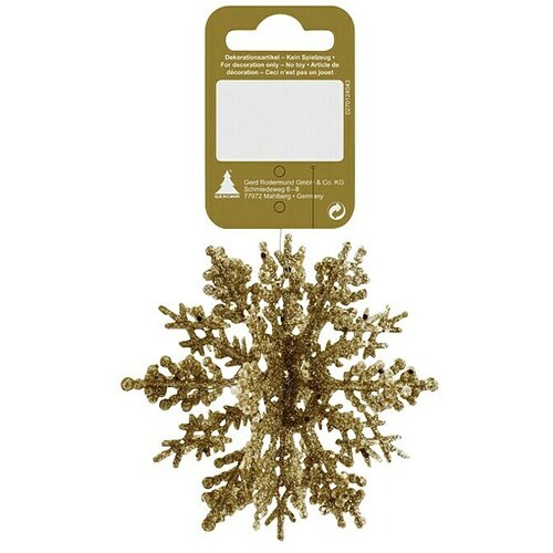  ukrasi za božićno drvce pahuljica (zlatna, plastika, ostalo) Cijene