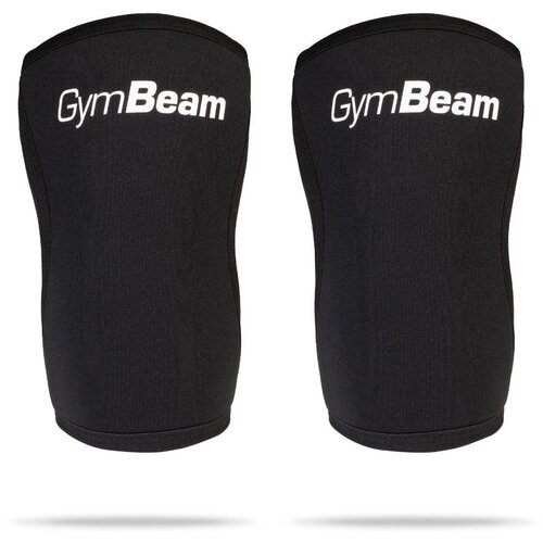 GymBeam neoprenske bandaže za koleno conquer black 69037 Slike