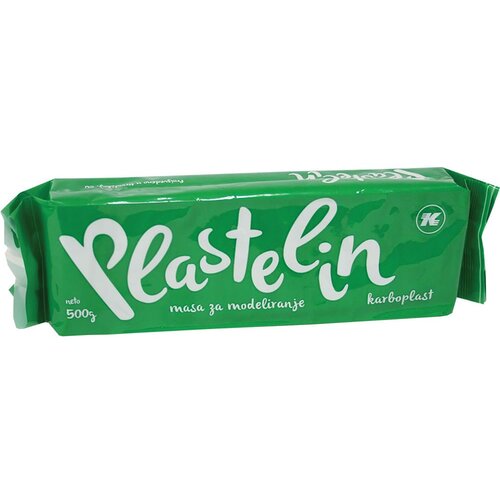 Karbon Plastelin zelen, 500 g Cene