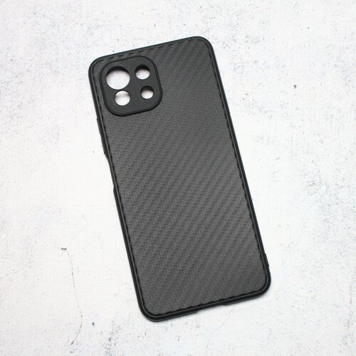  Maska za telefon Carbon fiber za Xiaomi Mi 11 Lite crna Cene