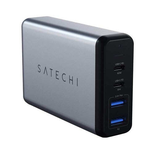 Satechi 75W dual usb-c/usb-a pd stanica za punjenje Slike