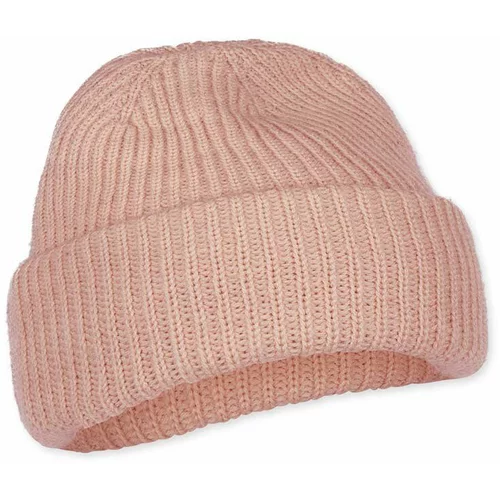 Konges Sløjd Dječja vunena kapa boja: ružičasta, vunena