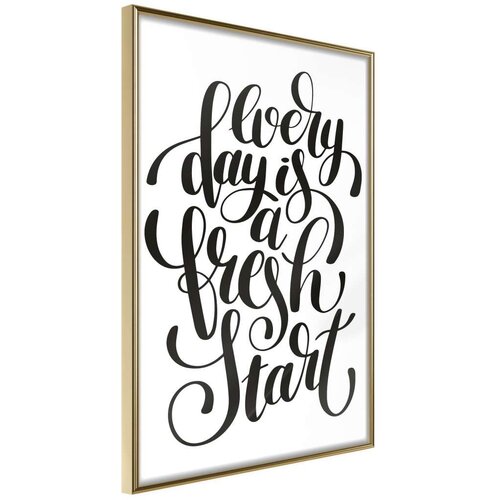  Poster - Fresh Start 40x60 Slike