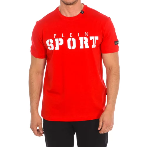 Philipp Plein Sport Majice s kratkimi rokavi TIPS400-52 Rdeča